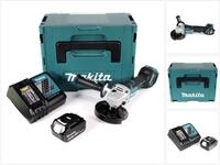 Makita Akku-Winkelschleifer DGA 517 RG1J Akku Winkelschleifer 18 V 125 mm...