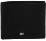 Tommy Hilfiger Geldb&ouml;rse JOHNSON MINI CC WALLET, in schlichter Optik schwarz
