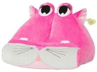 Dekokissen Buchst&auml;nder ""Buchmonster"" Katze