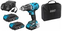 HAZET Bohrmaschine HAZET Akku Bohrmaschinen-Satz, 18 V, 2 Ah, 4teilig 9230-2/4...