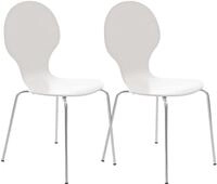 CLP Besucherstuhl Diego (2er Set, 2 St), stapelbar