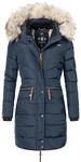 Steppmantel NAVAHOO "Steppmantel Paula", Damen, Gr. XS, blau, Obermaterial: 100%