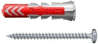 fischer Schrauben- und D&uuml;bel-Set Fischer D&uuml;bel-Set Duopower 6.0 x 30 mm - 12...