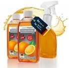EASYmaxx EASYmaxx Reinigungsmittel Orangenreiniger 2x 500ml inkl. Spr&uuml;hflasche