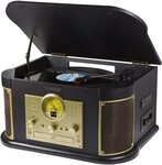 Technaxx TX-103 Stereo-Komplettanlage, Bluetooth,Platten-Digitalisierer...
