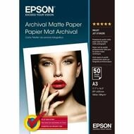 Epson Drucker- und Kopierpapier Archival Matte Paper A 3, 50 Blatt, 189 g S...