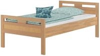 ERST-HOLZ Massivholzbett Seniorenbett G&auml;stebett Buche Massiv 90 x 200