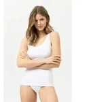 Mey Unterziehshirt Mey Damen Top Serie Superfine Organic Uni (1-St) wei&szlig; 38