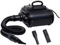 vidaXL Hundeschermaschine Haustiertrockner Doppelmotor Schwarz