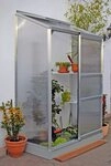 Vitavia Anlehngew&auml;chshaus Osiris 900, BxTxH: 131 x 69 x 182 cm, 4 mm...