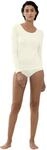Langarmshirt MEY "Emotion", Damen, Gr. 36, beige (champagner), Feinripp,