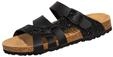 Pantolette LICO "Bioline Pantolette Gleam", Herren, Gr. 36, schwarz, Obermaterial:
