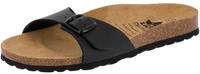Pantolette LICO "Pantolette Bioline Once", Damen, Gr. 36, schwarz, Synthetik, Schuhe