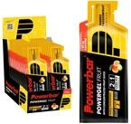 PowerBar PowerGel Fruit Mango Passionfrucht High Carb Energiegel Koffein 24x41g Gel,