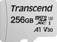 Transcend microSDXC 300S 256 GB Speicherkarte (256 GB, UHS Class 10, 100 MB/s