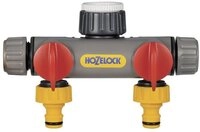 Hozelock Font&auml;nenaufsatz Hozelock 2252 0000 2-Wege-Verteiler 12 - 15 mm (1/2)...