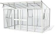 Vitavia Gew&auml;chshaus Aphrodite 11500 ESG/HKP Pultdach Pflanzen Garten Kr&auml;uter Beet