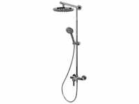 Schulte Duschsystem DuschMaster Rain Classic" mit Einhebelmischer, rund, Höhe...