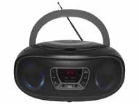 Denver TCL-212BT GREY Boombox (UKW Radio, Bluetooth, USB, AUX-IN,...