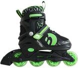 Best Sporting Schlittschuhe Inline Skates Kinder, verstellbar, ABEC 7, gr&uuml;n,