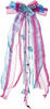 Nestler Schultüte Schleife mit Perlen, Pink / Hellblau, für Mädchen