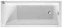 Duravit Badewanne Starck 1600x700 mm rechteckig Ablauf Fu&szlig;ende