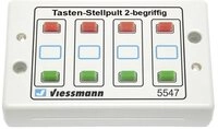 Viessmann Modelleisenbahn-Stellpult Tasten-Stellpult (2-begriffig 5547