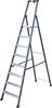 KRAUSE Stehleiter SePro S, Alu eloxiert, 1x8 Stufen, Arbeitshöhe ca. 370 cm