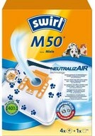 Swirl Staubsaugerbeutel M50 NeutralizAir - Staubsaugerbeutel - wei&szlig;, passend f&uuml;r