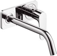 hansgrohe Unterputzarmatur Axor Citterio M Einhebel-Waschtischmischer mit Platte