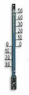 TFA Dostmann Gartenthermometer Analoges Au&szlig;enthermometer schwarz wetterfest