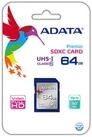 ADATA ADATA Premier 64 GB SDXC, Speicherkarte, (UHS-I externer Speicher (64 GB GB)