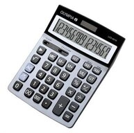 OLYMPIA OFFICE Taschenrechner LCD-6016, Tischrechner, 16 stelliges LCD, blau