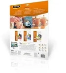 FELLOWES Permanentmarker Fellowes Laminierfolientasche, mit Falz, DIN A3, 160...