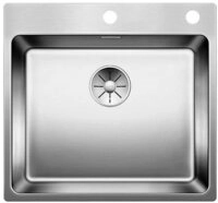 Blanco Edelstahlsp&uuml;le ANDANO 500-IF/A Edelstahl Seidenglanz mit InFino...