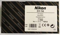 Nikon Netzteil EH-5D Elektro-Kabel