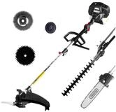 BRAST Benzin-Motorsense Multitool Freischneider Benzin, 2,2 kW (3,0 PS), 6in1