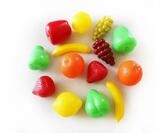 GOWI Spiellebensmittel, (Fr&uuml;chte, 14-tlg), f&uuml;r Kaufladen oder Kinderk&uuml;che