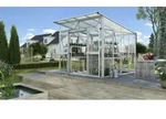 Vitavia Gew&auml;chshaus Aura 7800, BxTxH: 267 x 295 x 242,3 cm, 3 mm Wandst&auml;rke,