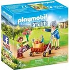 Playmobil&reg; 70194 City Life Oma mit Rollator Konstruktions-Spielset