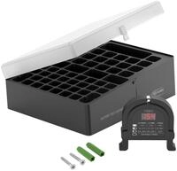 ANSMANN AG Batteriebox inkl. Tester f&uuml;r 56 Batterien AAA, AA, 9V Akku