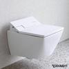 Duravit WC-Komplettset DU Wand-WC Viu 570mm rimless Weiß f. SW