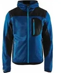 Bl&aring;kl&auml;der Strickjacke Strickjacke Mit Softshell blau M