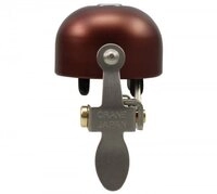 Crane Bell Co Fahrradklingel E-NE Brown, &Oslash; Klemmung: 22.2mm bis 31.8mm