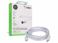 Belkin BoostCharge USB-C Kabel Lighting weiß 1,2m USB-Kabel
