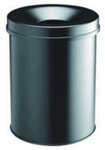 DURABLE Papierkorb Papierkorb Safe rund 15l schwarz