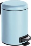WENKO Kosmetikeimer WENKO Kosmetik Treteimer Leman Blau