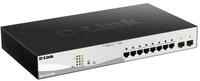 D-Link Web Smart DGS-1210-10MP - Switch - L2+ - Smart - 8 x 10/100/1000 (P...