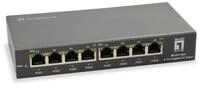 Levelone GEP-0823 - Switch - 8 x 10/100/1000 (PoE) Netzwerk-Switch