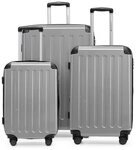 Hauptstadtkoffer Hartschalen-Trolley Alex, 4 Rollen, 3er Koffer-Set, 4 Rollen, TSA